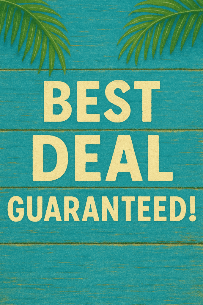 Best deal guaranteed banner for Koper Slovenia shore excursions.